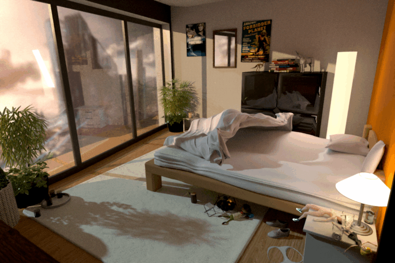 Giveaway #6: Charlotte’s bedroom